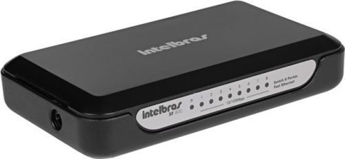 Switch Intelbras 8 Portas Fast Ethernet