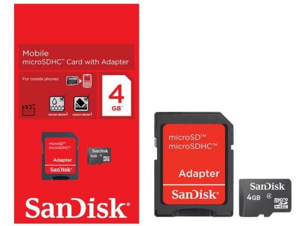 Cartão de Memória M2 4Gb Micro SanDisk